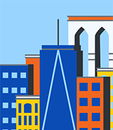 Illustration of New York skyline