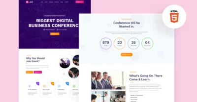 Elaze website preview