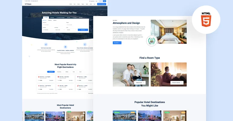 Trizen website preview